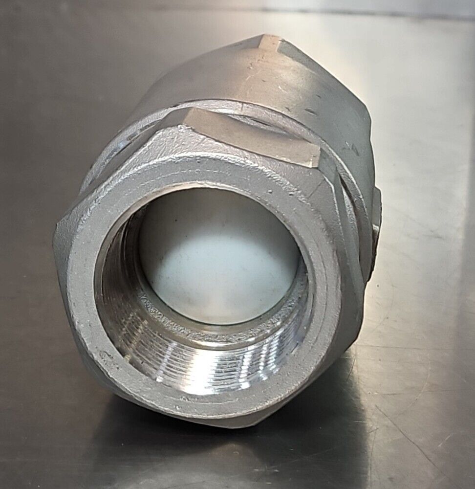 Apollo Valves 62-107-01   1-1/2" Stainless Steel Check Valve Inline.     loc5C18