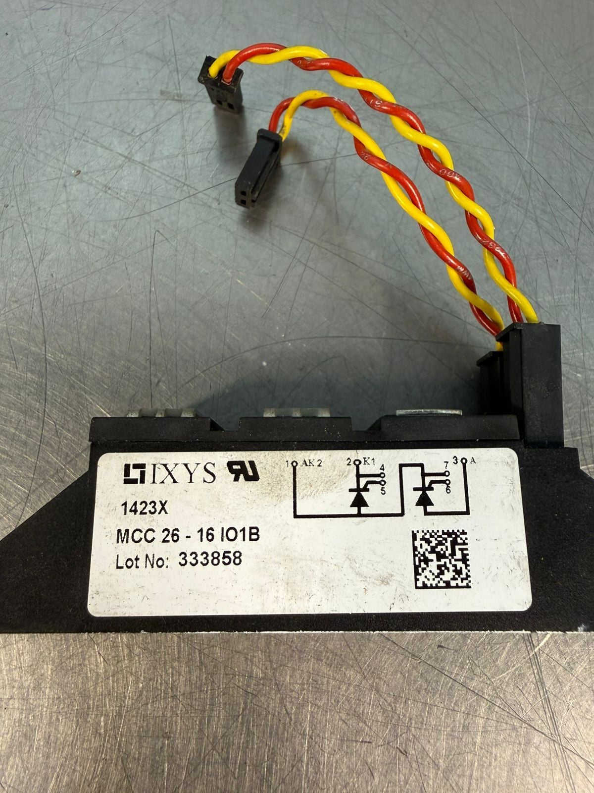 Ixys MCC26-16IO1B / MCC2616IO1B Thyristor Module 1423X             (9.3.1)