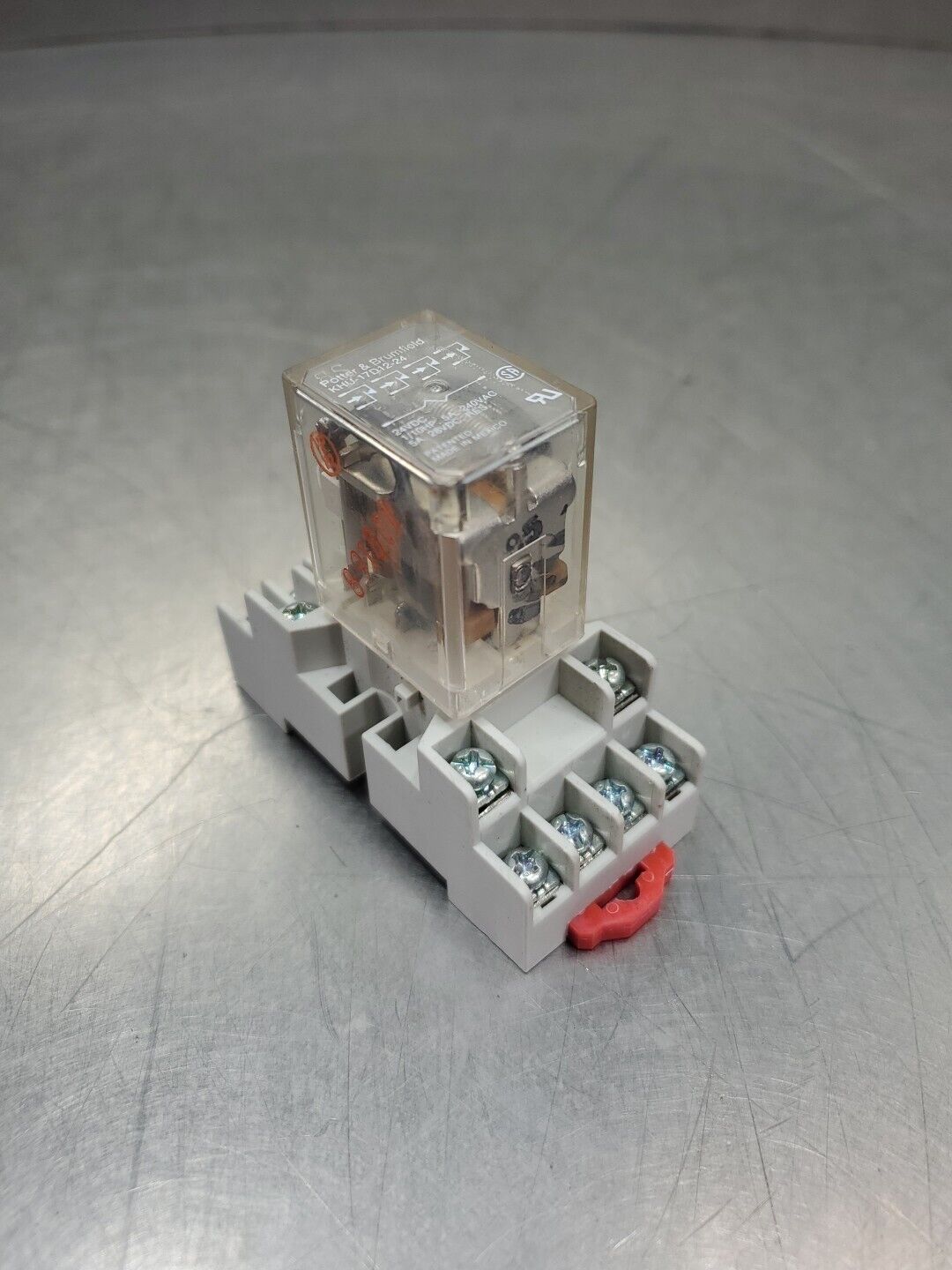 POTTER & BRUMFIELD KHU-17D12-24 Power Relay 5A 24VDC.                      4E-35