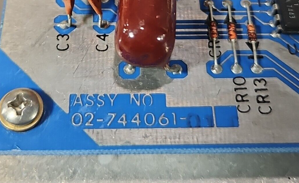 Schneider Electric 02-744061-01 Circuit Board                            loc4C19