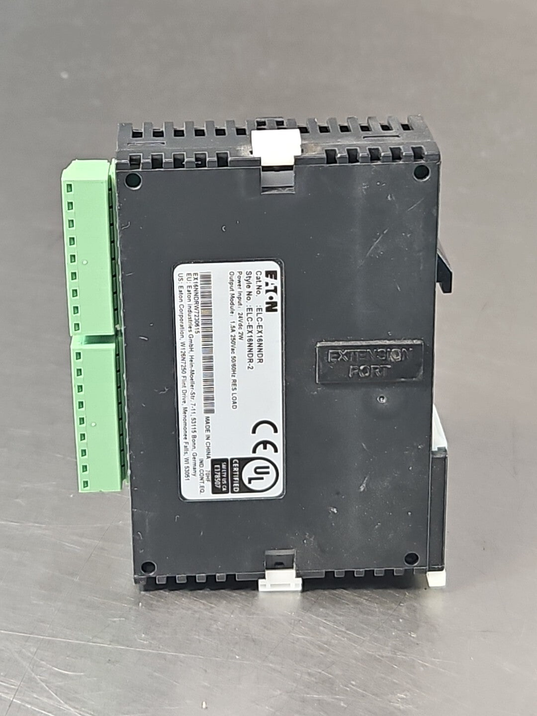 Eaton ELC-EX16NNDR Prog. Logic Controller Digital Expansion Module.     (BIN742)