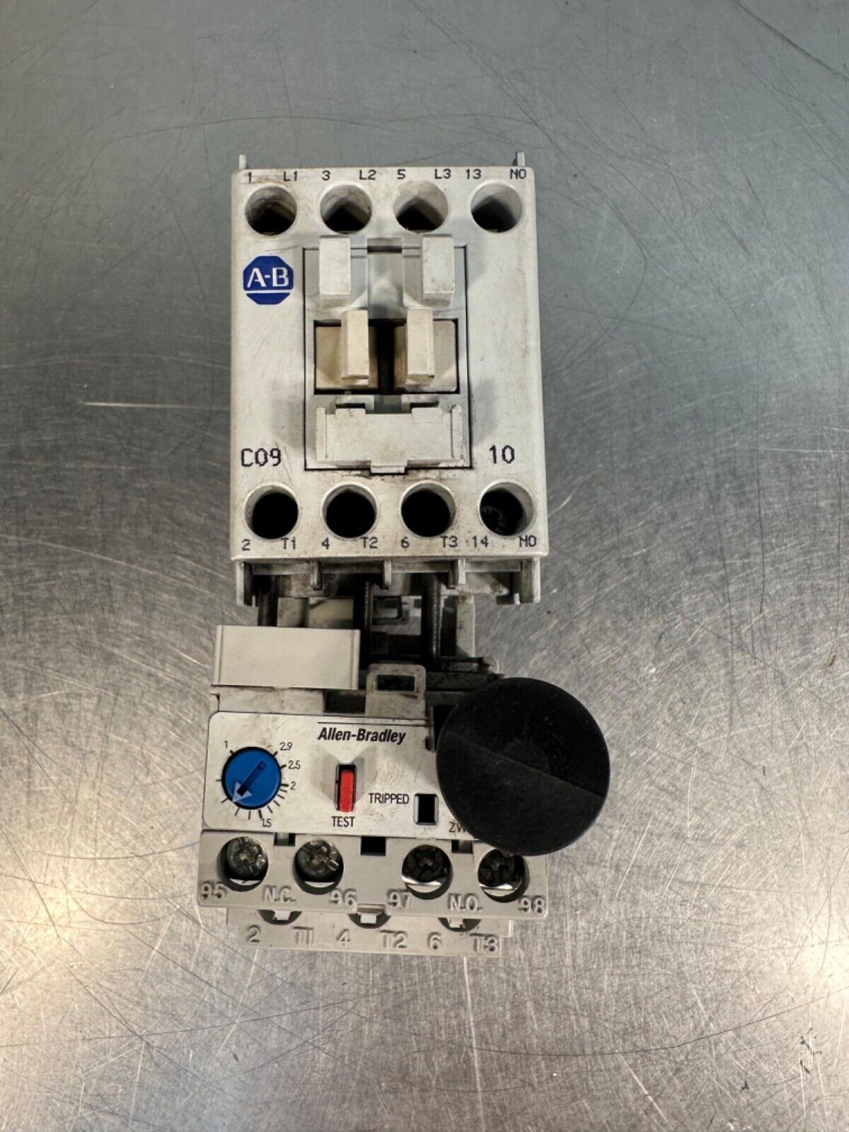 Ma-550 Allen-Bradley 100-C09*10 Contactor With 193-EA1DB Overload Relay (4E-31)