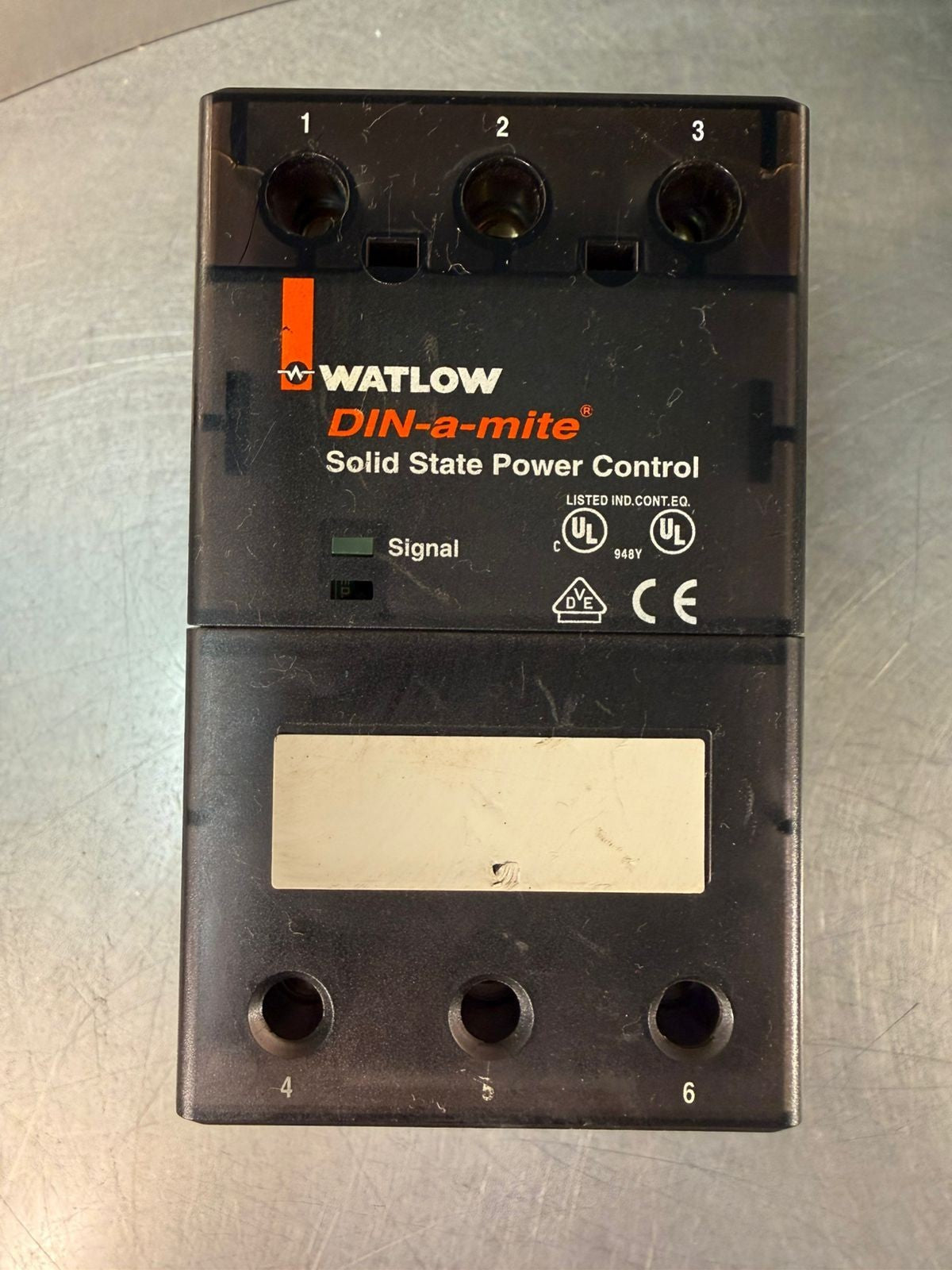 Watlow Din-A-Mite 5598322 Ac 600v 50/60hz 40Amp                    (1.5.4)