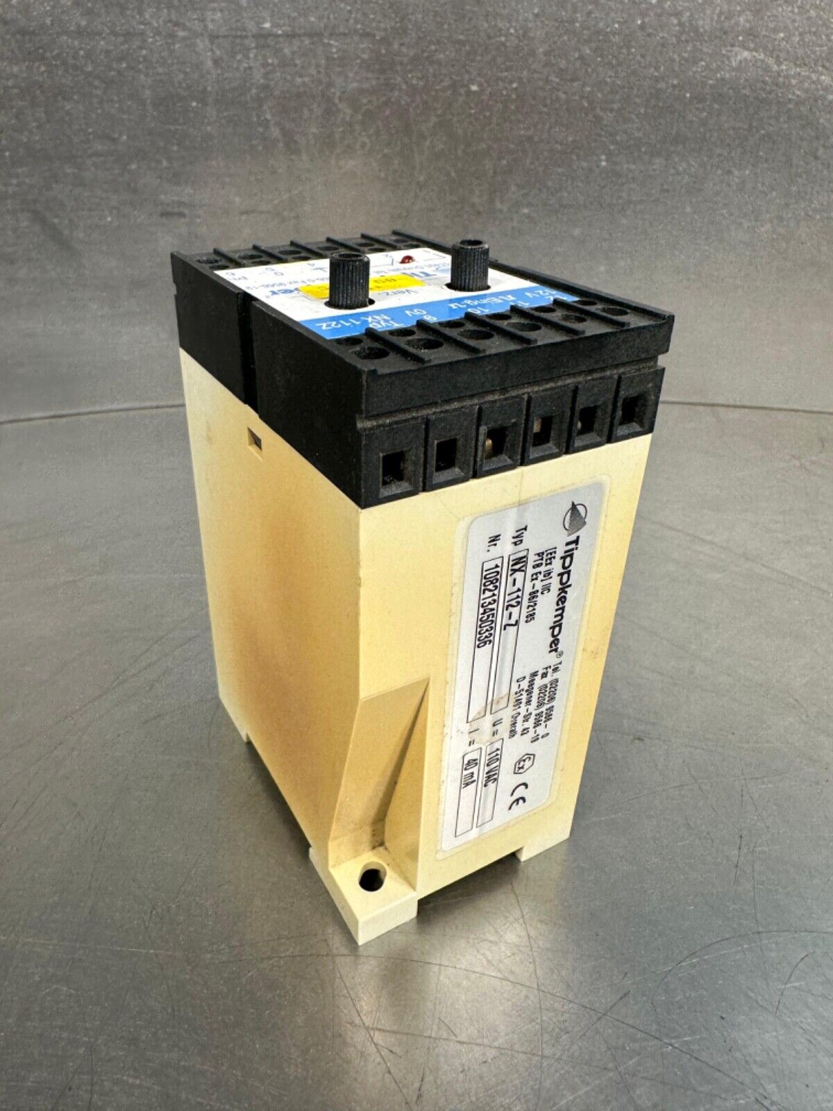 Tippkemper NX-112-Z Power Supply 110VAC 40mA (4B-29)