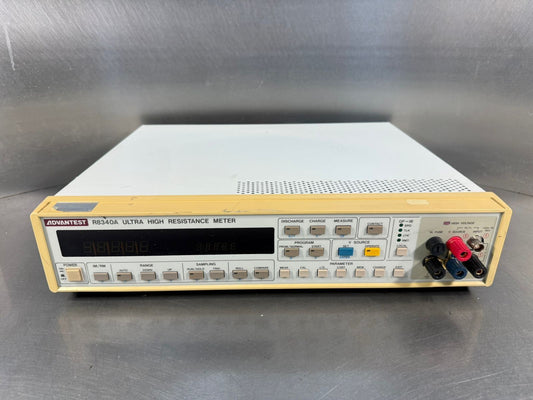 Advantest R8340A Ultra High Resistance Meter                            (12.4.5)