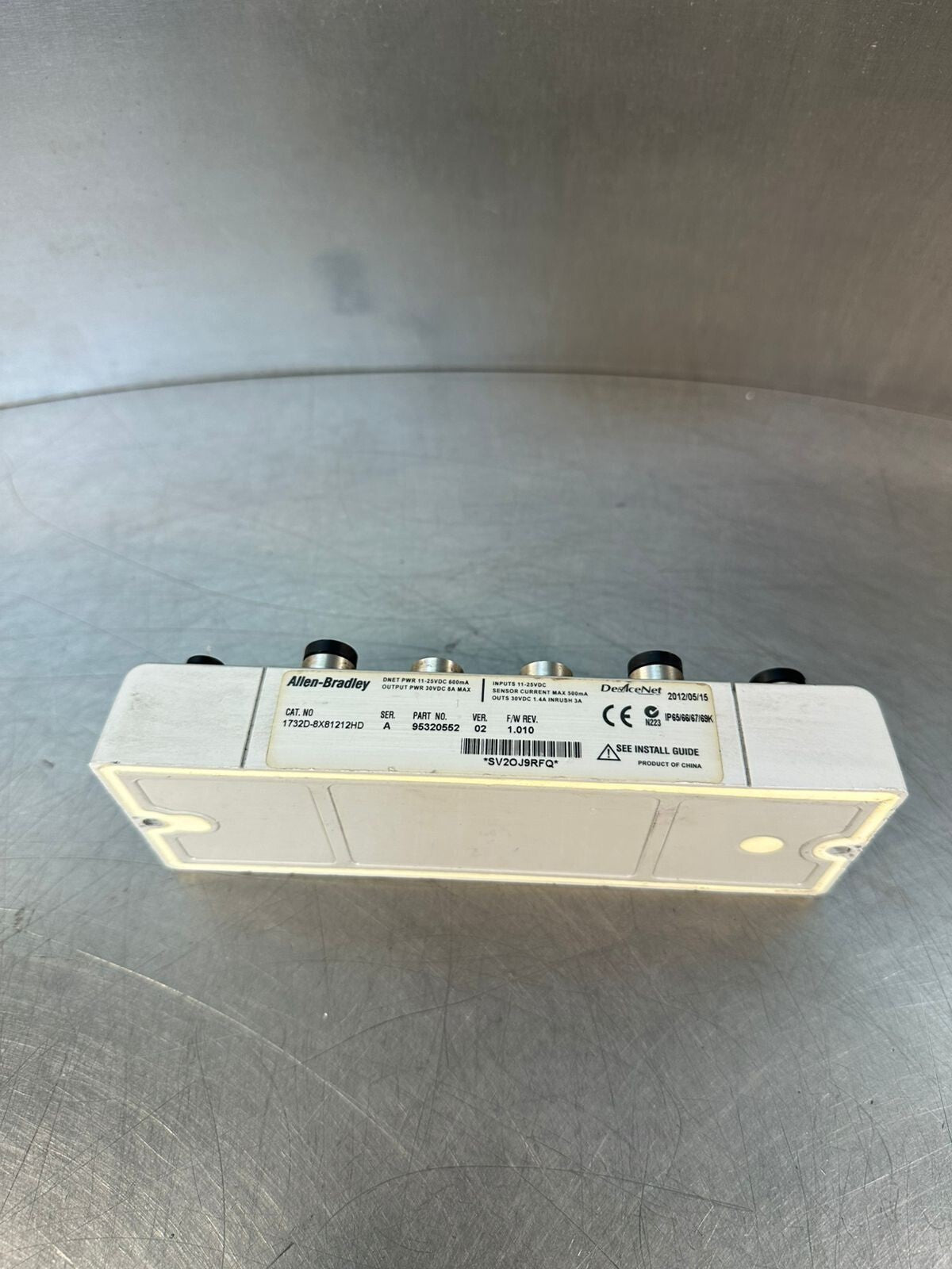 Allen Bradley 1732D-8X81212HD /A 95320552 Ver 02 F/W Ver.1.10 (7.2.1)