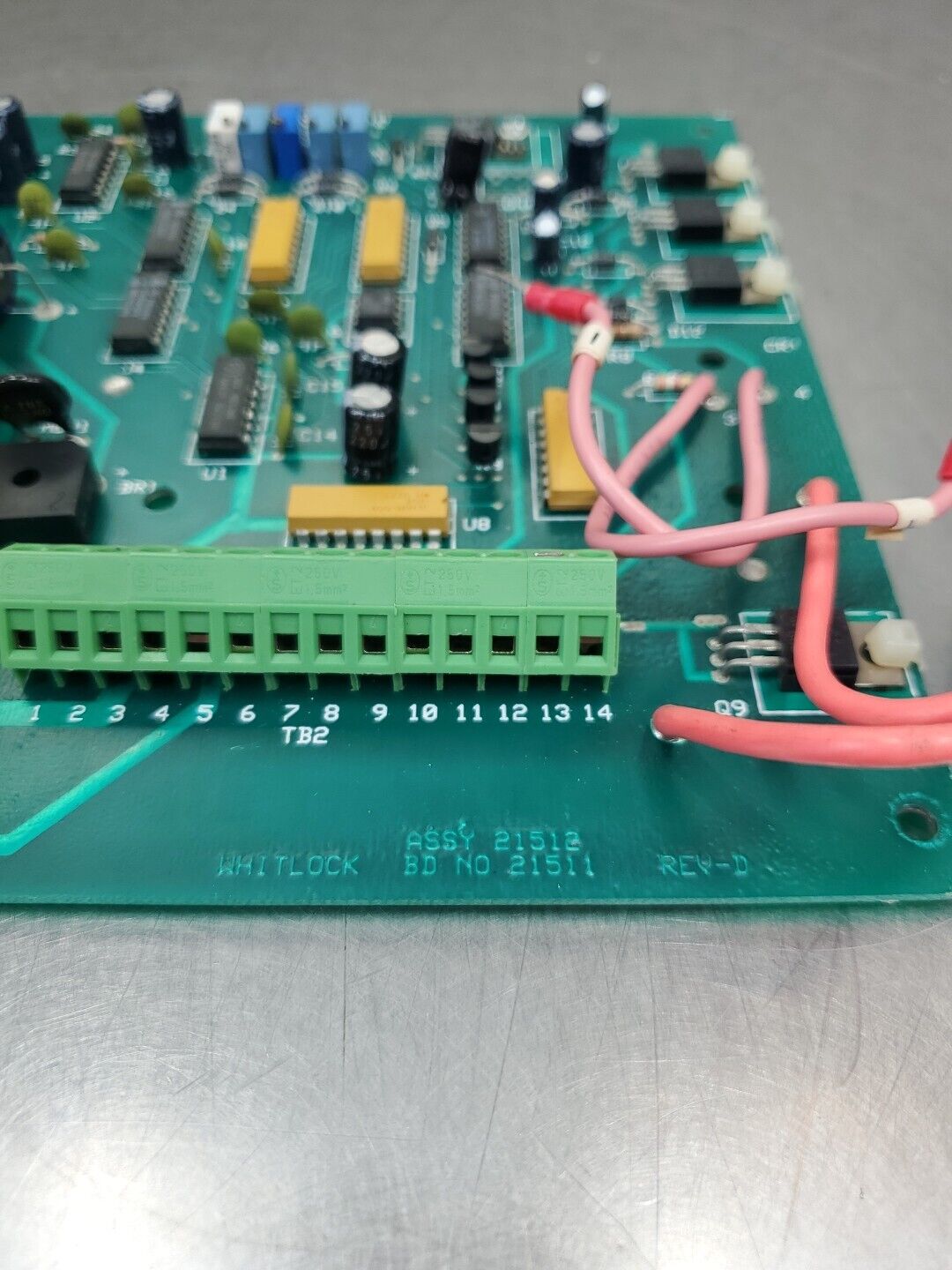 Whitlock Assy 21512 (21511 Rev.D) Circuit Board.                            3D-6