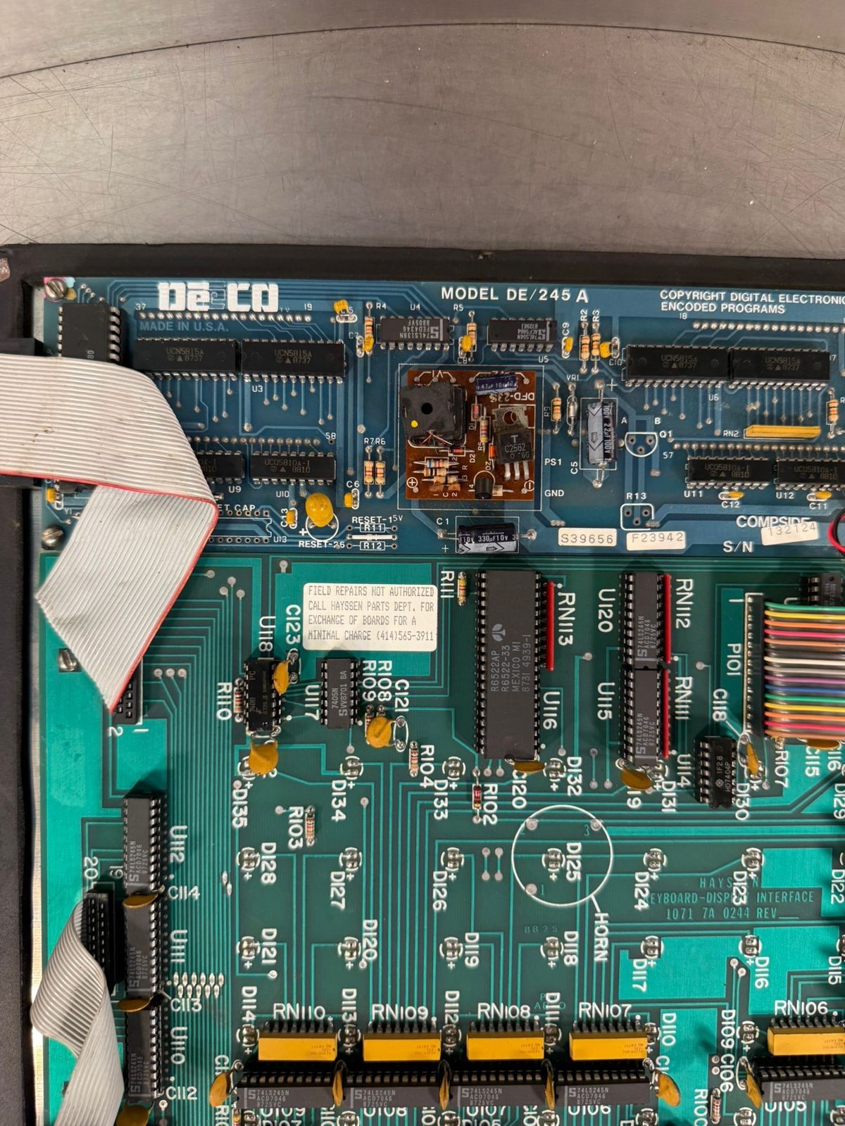 HAYSSEN 10716D0077 KEYBOARD DISPLAY INTERFACE Micro Logic     (5.6.5)