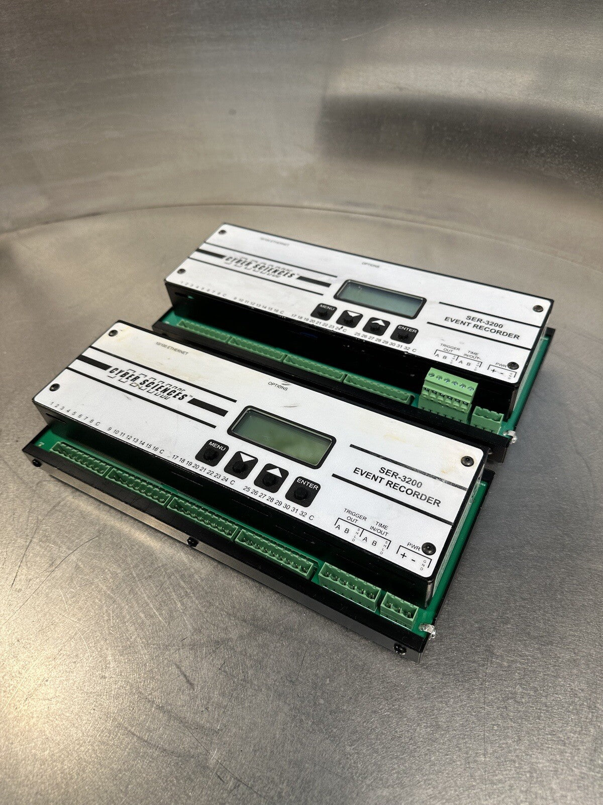 CYBER SCIENCES SER-3200 CYTIME EVENT RECORDER SER-3200  24VDC        (BIN-1.2.2)