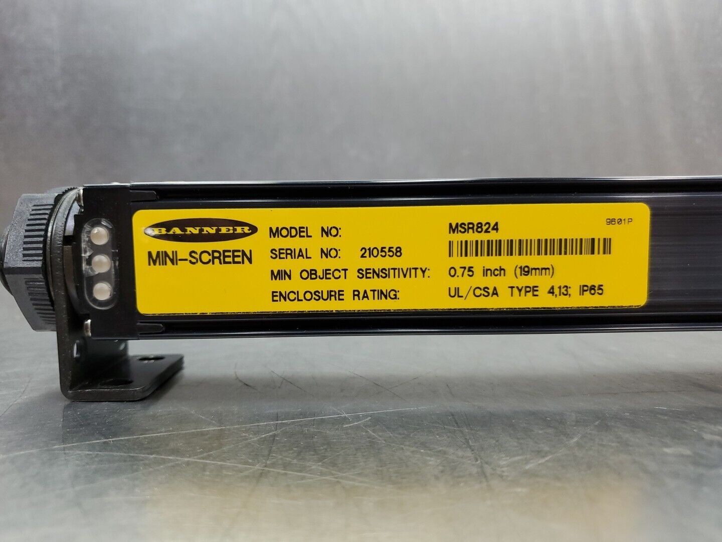 Banner MSR824 Mini Screen Receiver.                                        5E-24