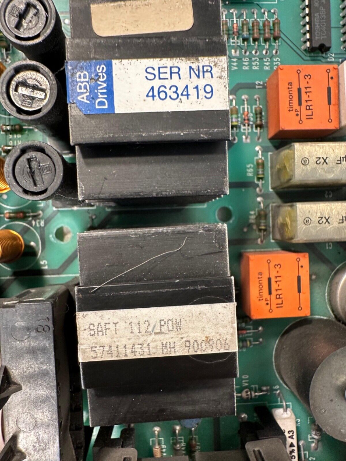 Abb Saft-112-Pow-57411431 MH Power Supply Board. (3E-10)