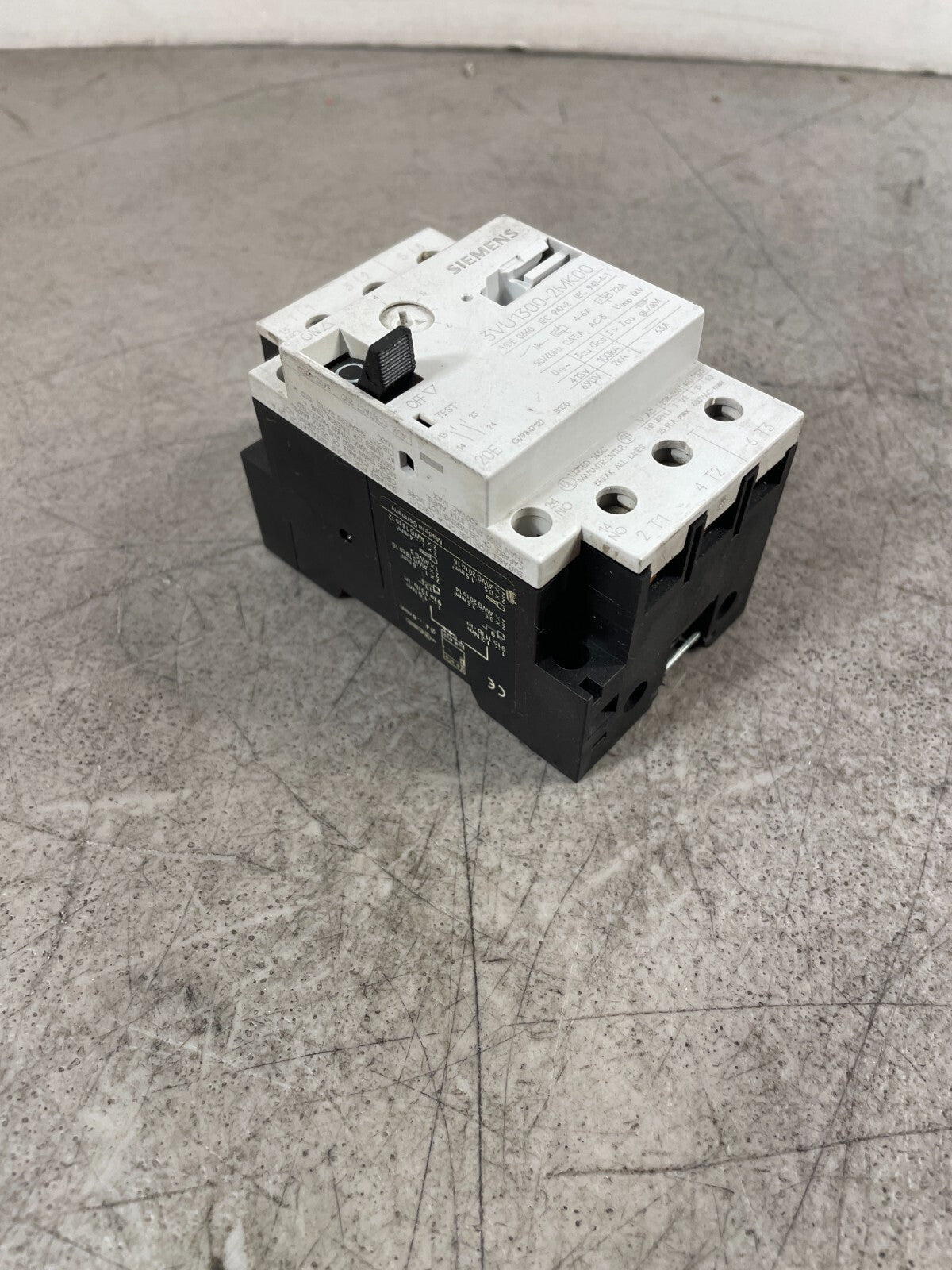 Siemens 3VU1300-2MK00  4-6Amp Motor Circuit Breaker Protector Starter @2D