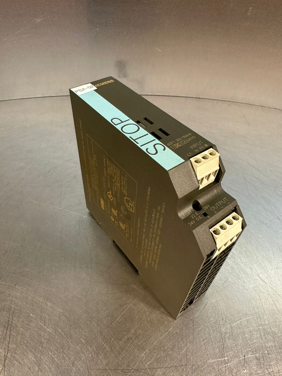 Siemens 6EP1 332-2BA10 Sitop Smart Power Supply Sitop Smart 2,5A (5.4.5)