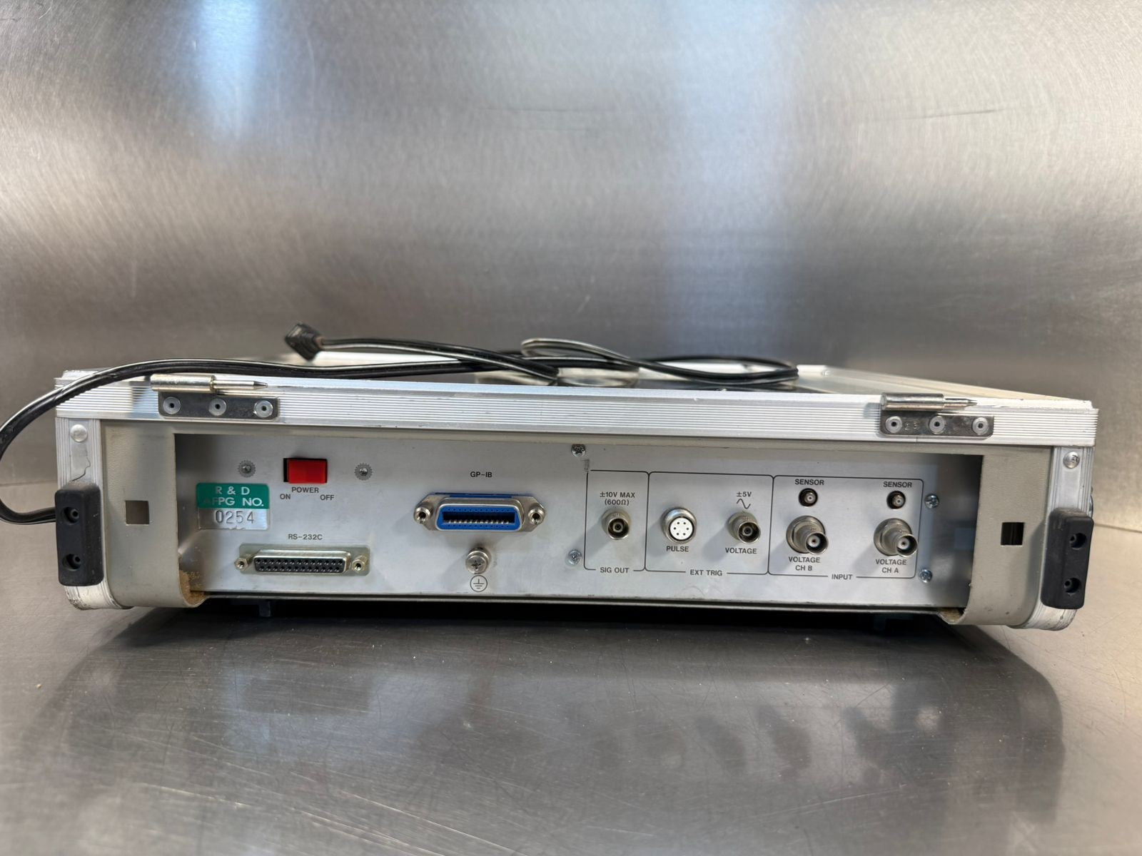 *1777 Ono Sokki CF-2400 Dual Channel Dynamic FFT Analyzer      (6.6.5)