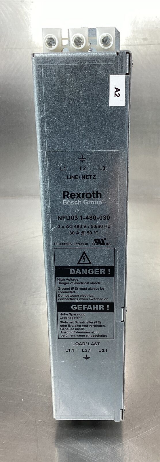 Rexroth Indramat NFD03.1-480-030 Drive Controller Line Reactor    4E-35