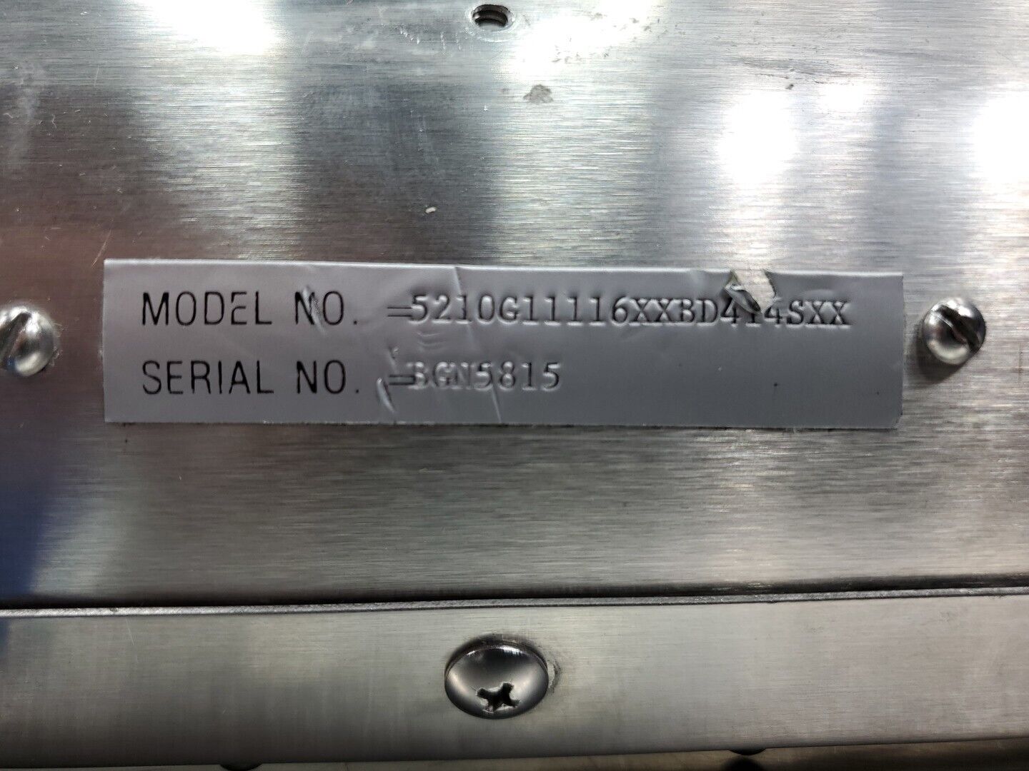 Wallace & Tiernan 5210G11116XXBD414SXX Glass Tube Varea-Meter.             6C-15