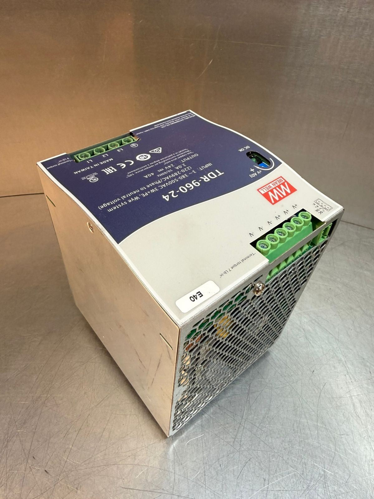 Mean Well TDR-960-24 Power Supply                          (5.4.1)