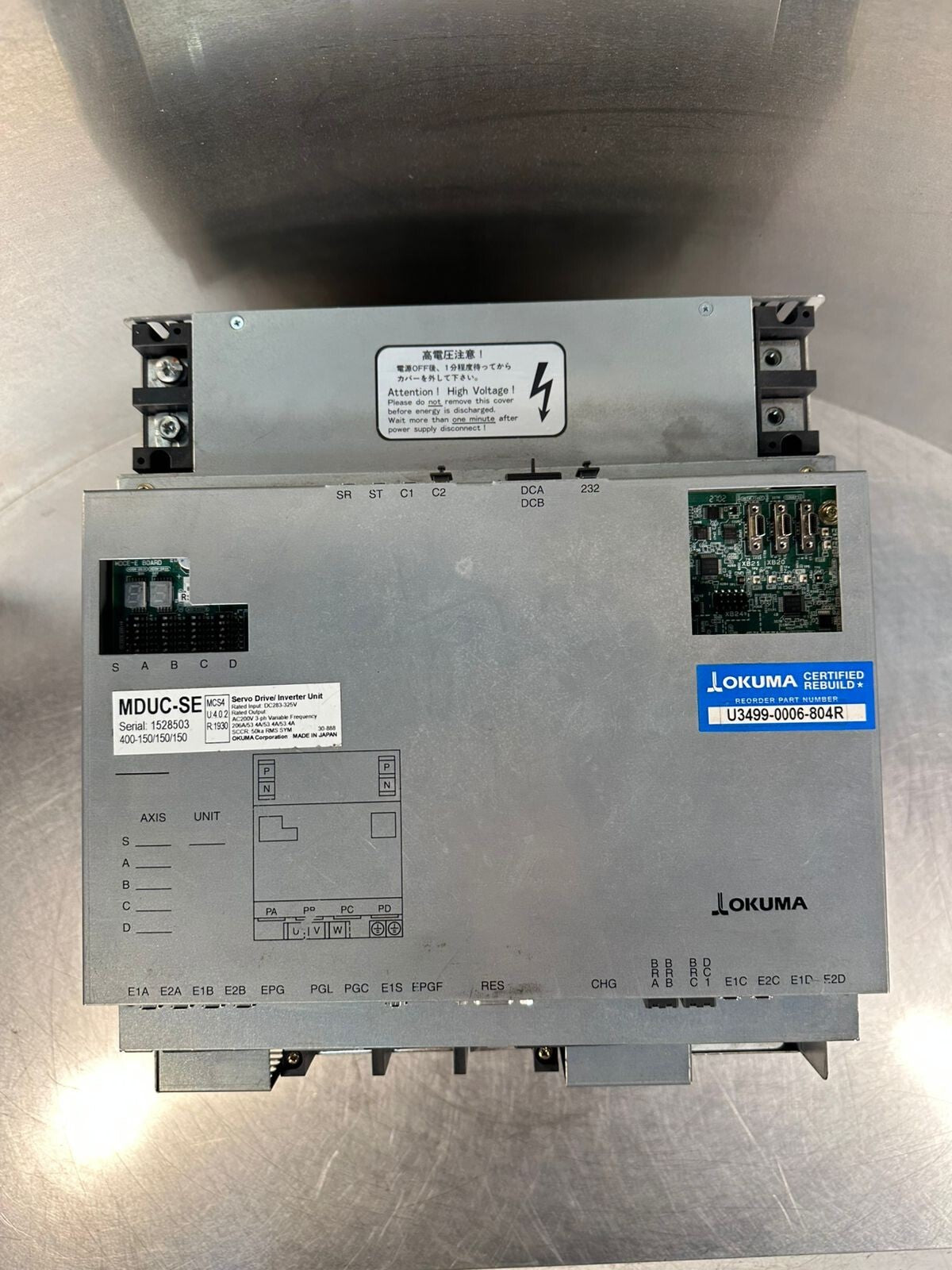 Okuma Servo Drive Inverter  MDUC-SE /MCS   (7.6.2)