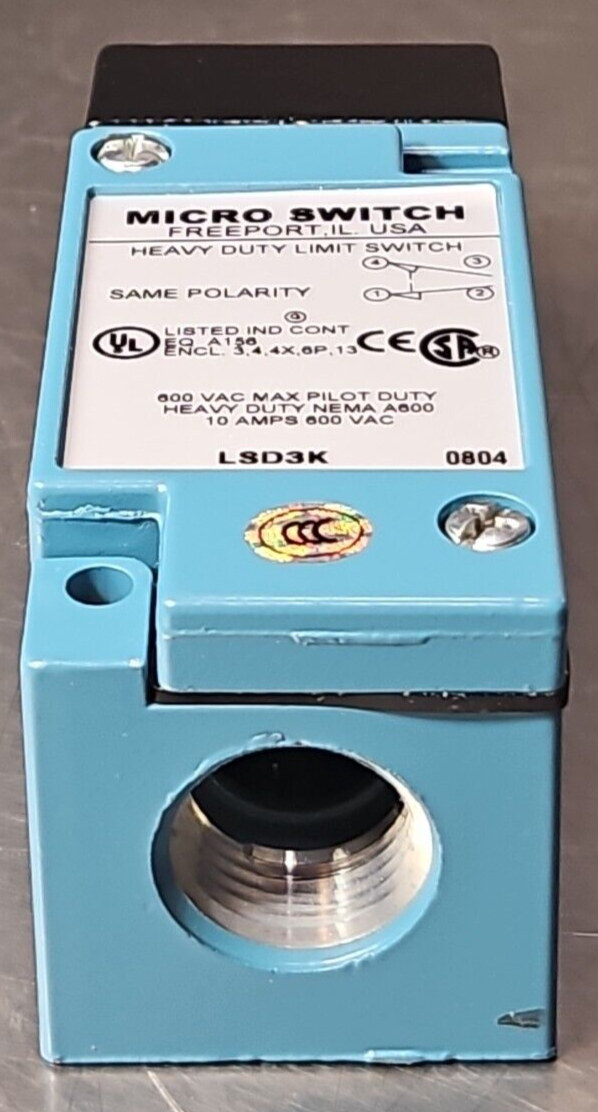HONEYWELL LSD3K MICRO SWITCH Heavy Duty Limit Switch                    (BIN423)