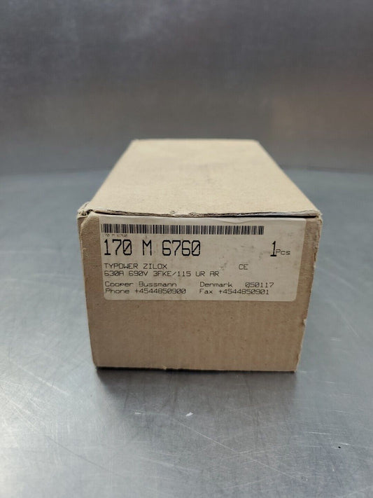 COOPER/BUSSMANN 170M6760 Fuse, 630A 690V.                                  4D-40