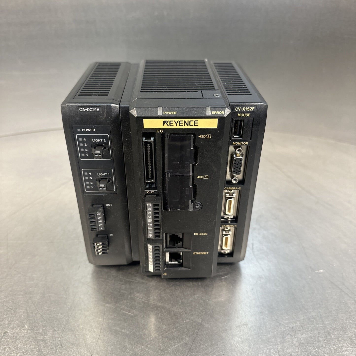 keyence CV-X152F Visual image controller +CA-DC21E (BIN-1.5.3)
