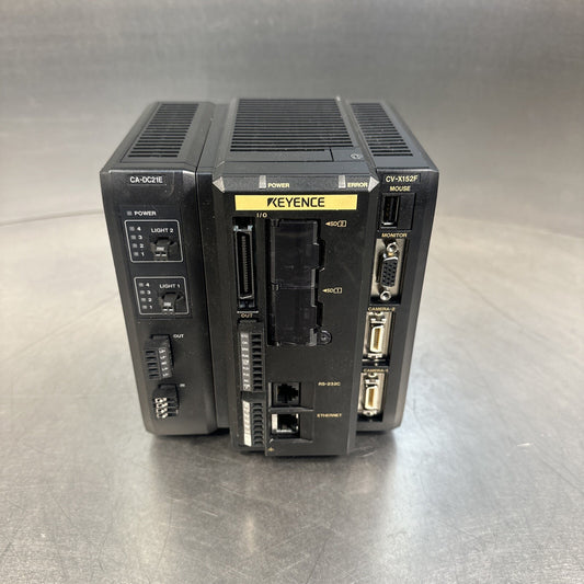 keyence CV-X152F Visual image controller +CA-DC21E (BIN-1.5.3)