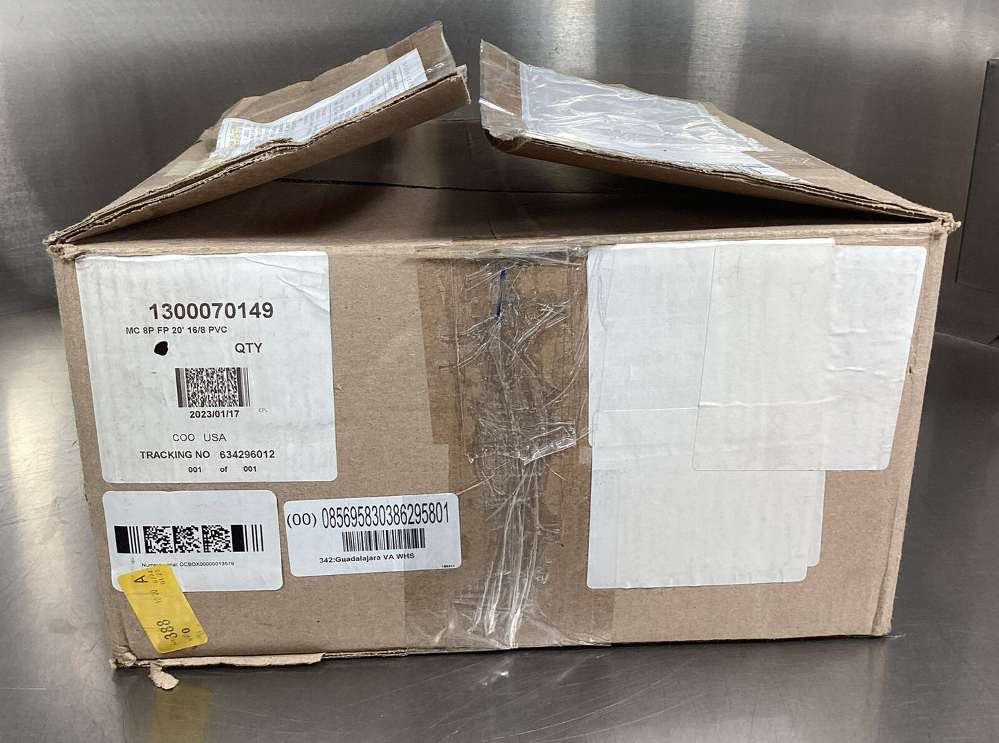 BRAD CONNECTIVITY  208000A01F200  CABLE  1300070149  20 Ft 8 PIN 16/8 PVC  5E-26