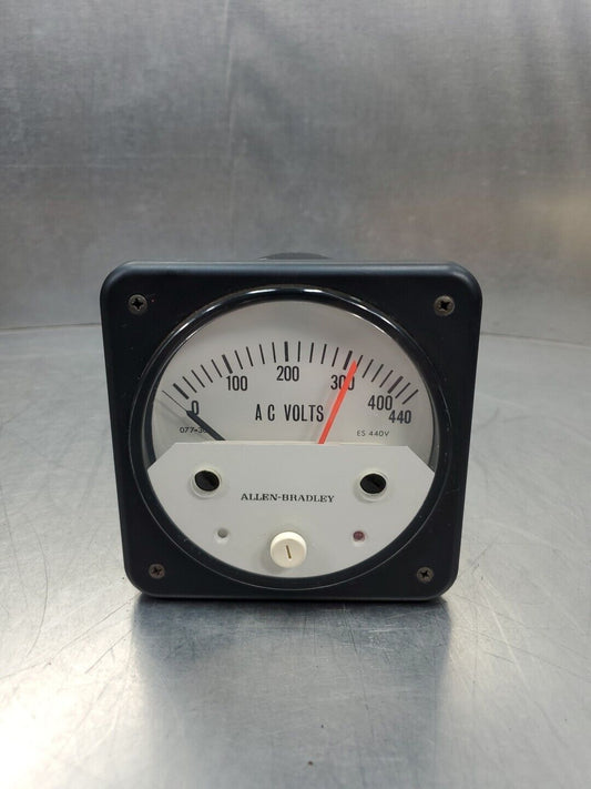 Crompton CXL 077-301A 440VAC Voltmeter, PN:122501.                         4D-34