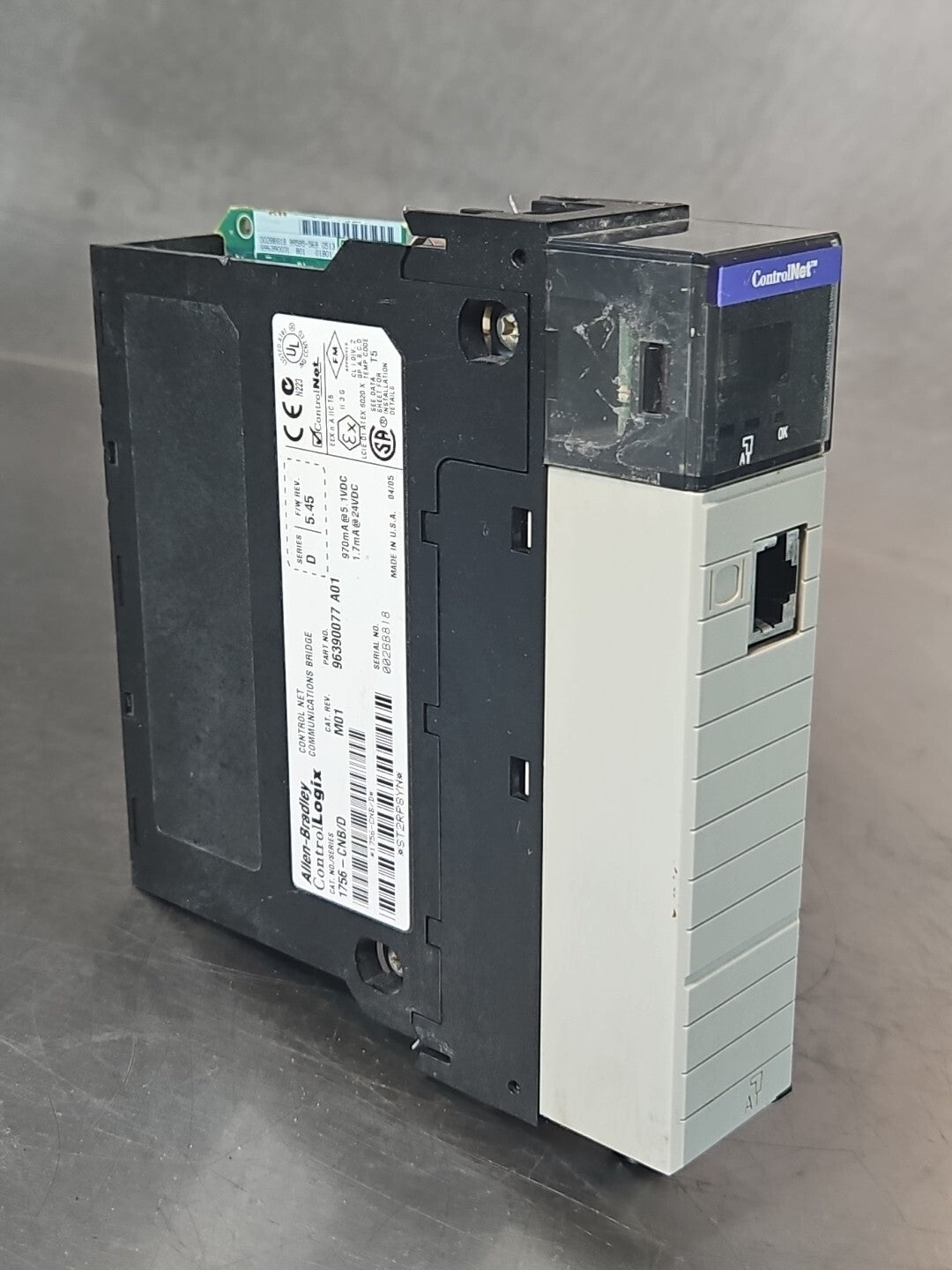 Allen-Bradley 1756-CNB/D Control Net Communications Bridge              (BIN742)
