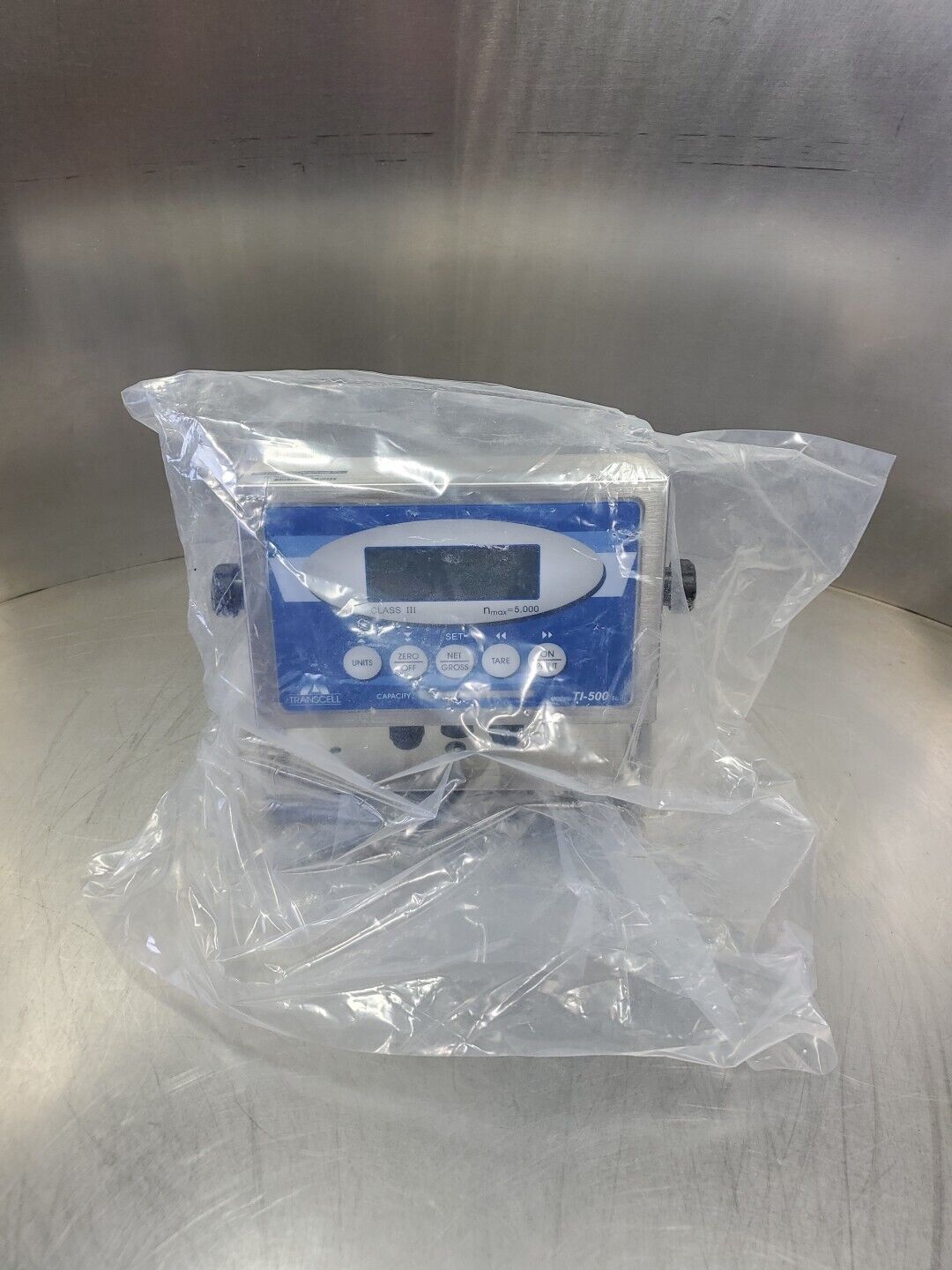 TRANSCELL TI-500-SL CLASS III Weighing Scale Indicator.                     5D-3