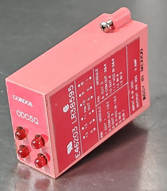 Crouzet Gordos ODC5Q I/O Module Solid State Relay E46203 LR38595         loc4A14