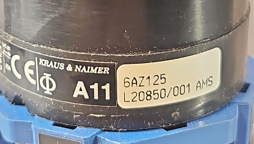 Krauss & Naimer 6AZ125L20850/001 AMS Rotary Switch                      (BIN334)