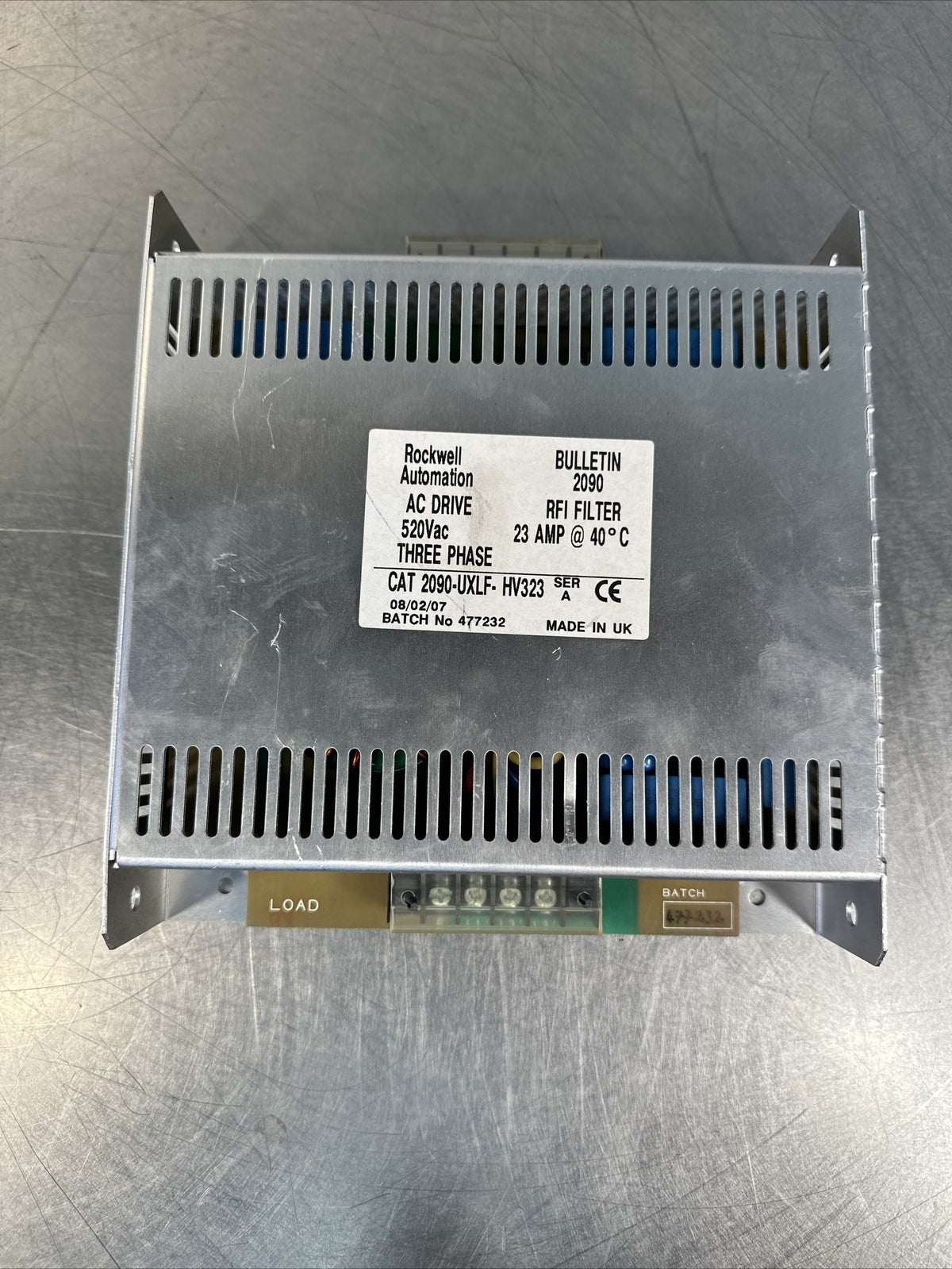 Allen Bradley RFI Filter 2090-UXLF-HV323 Ser. A (BIN-4.4.5)