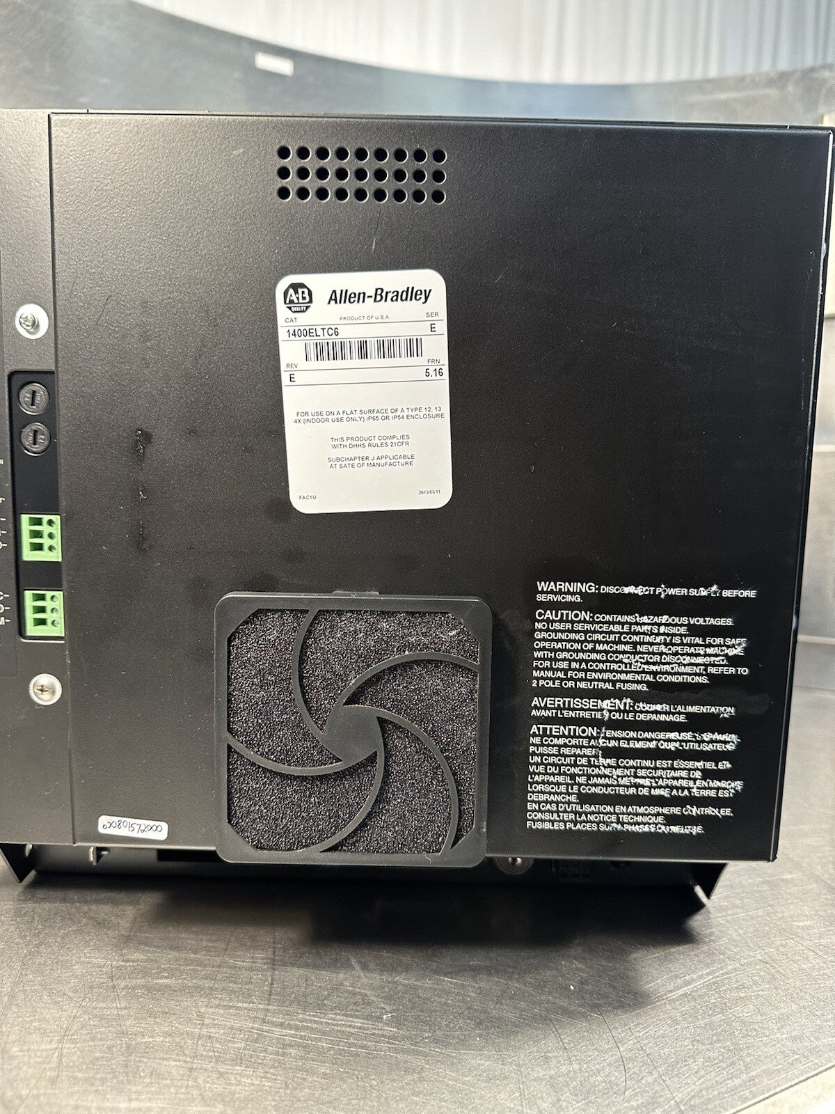 Allen Bradley PanelView 1400e 1400ELTC6 Ser E *See the description!*(BIN-2.3.5)