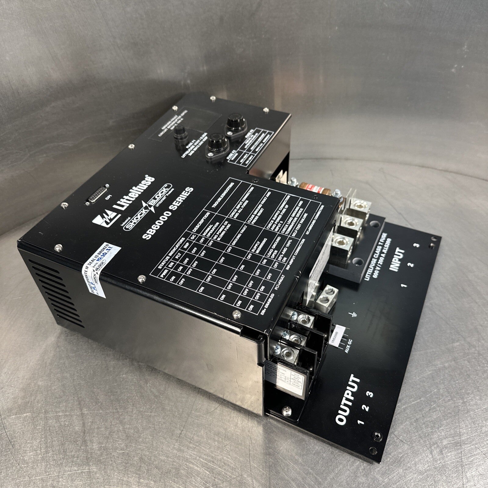 Littelfuse Industrial Shock Block SB6100-300-0 (BIN-2.5.1)