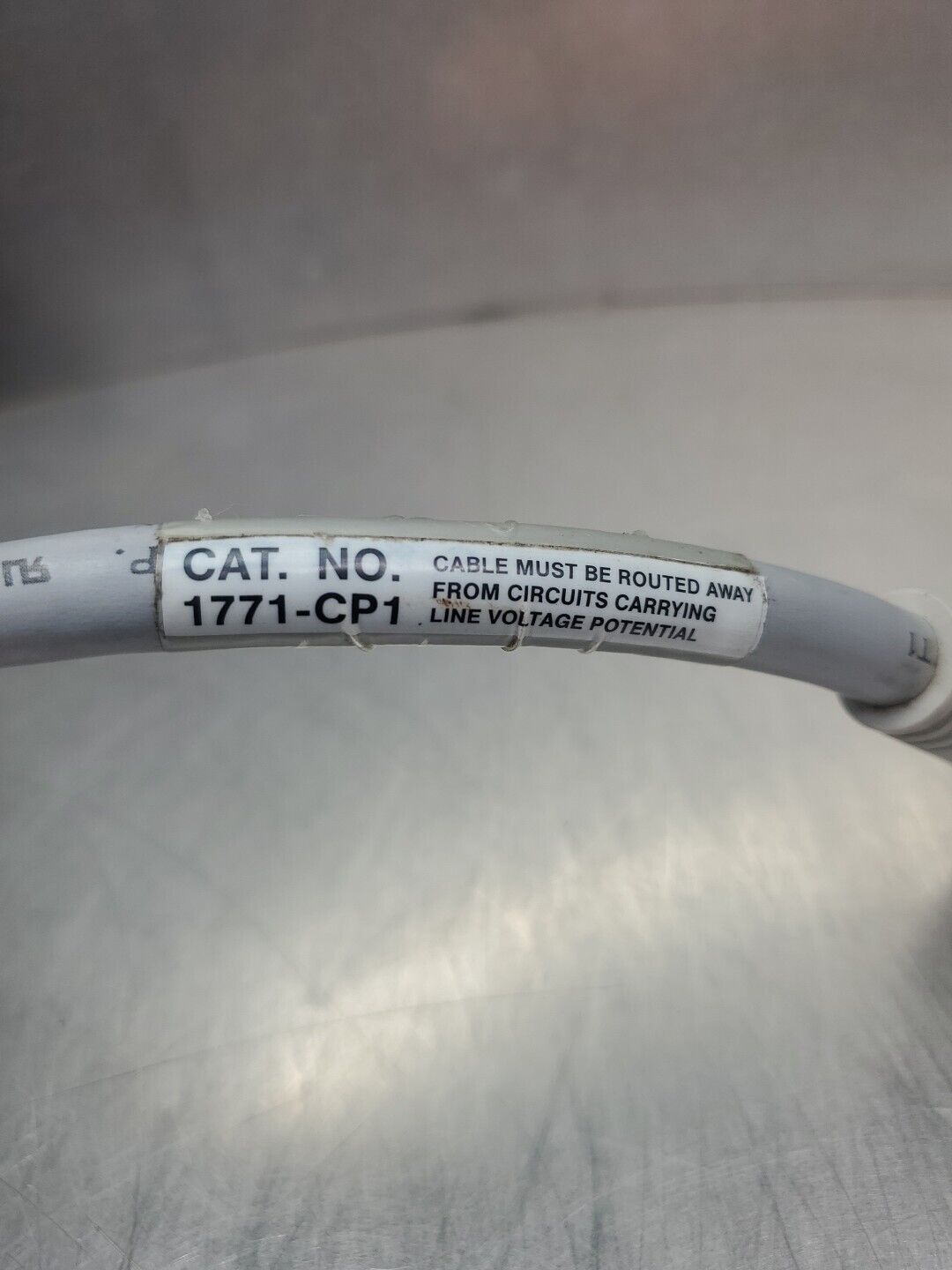 Allen Bradley 1771-CP1 10" PLC Cable.                                       5D-4