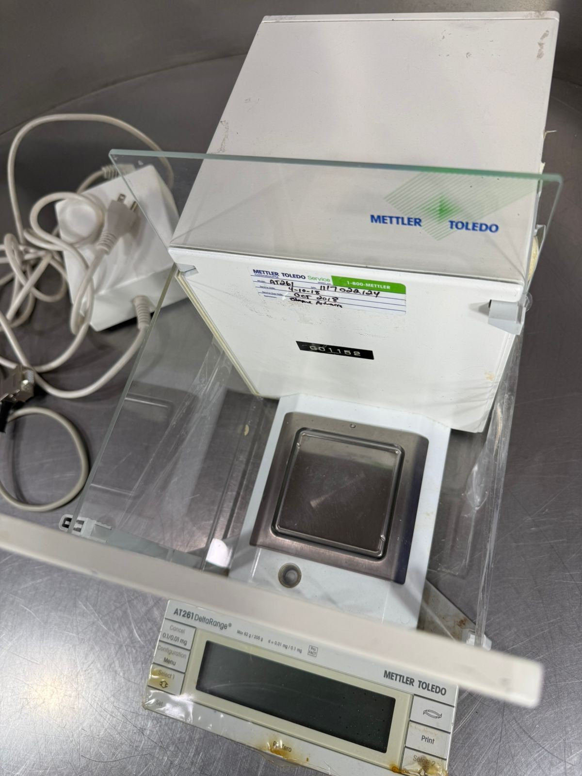 Mettler Toledo AT261 Analytical Balance Range 10mg-205g           (11.5.1)