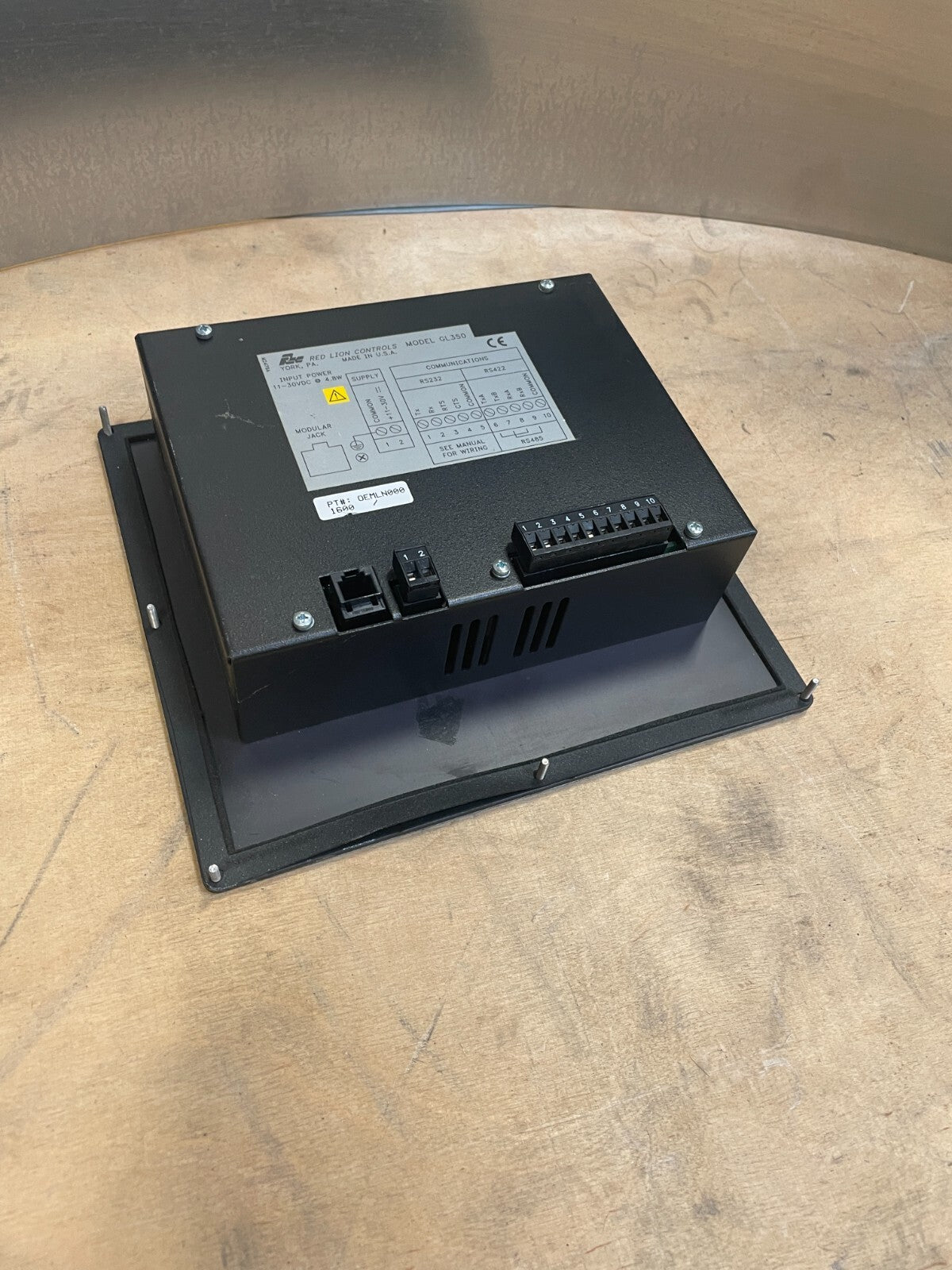 Red Lion Controls GL350 Graco PrecisionMix II Graphical Operator Interface Panel