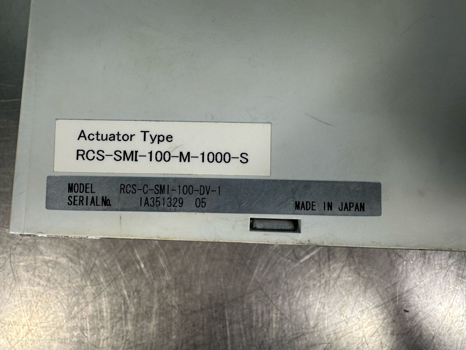 #248 Robo Cylinder RCS-C-SMI-100-DV-1  RCS-SM-I-100-M-1000-s     (6.3.5)