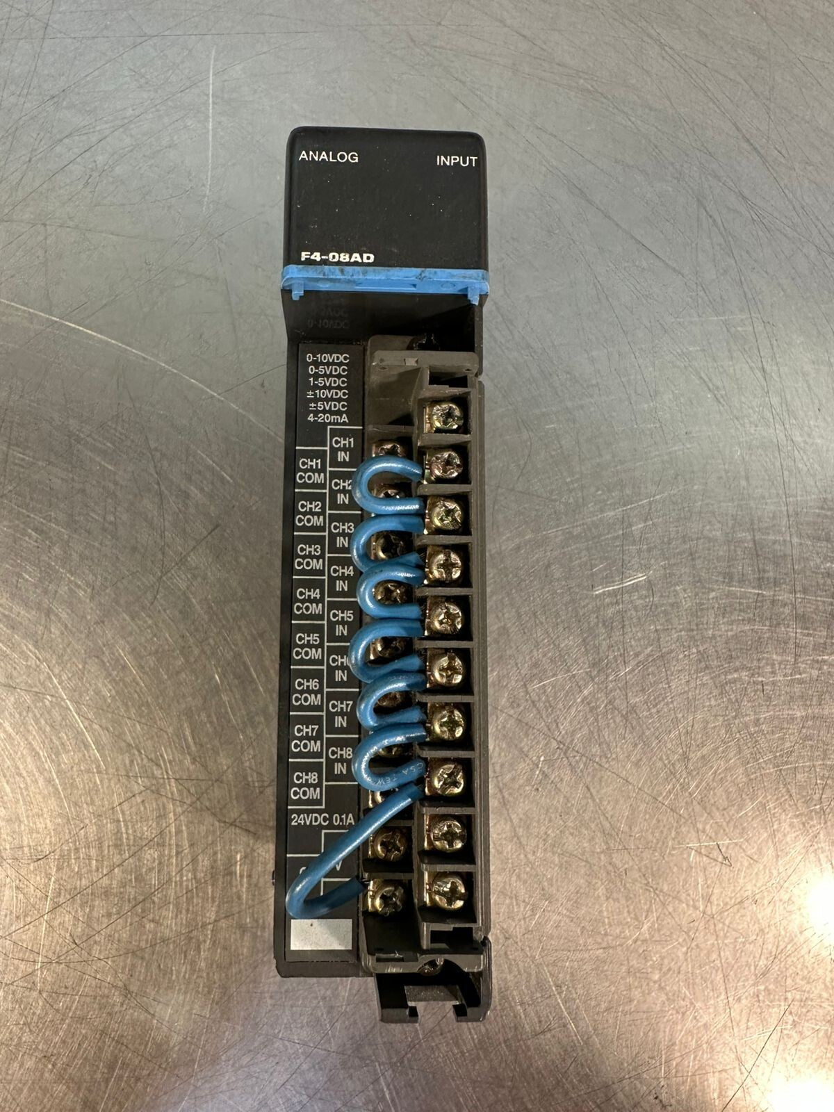 Facts Engineering F4-08AD Analog Input PLC Module 24 Vdc 0.1A      (5.4.5)