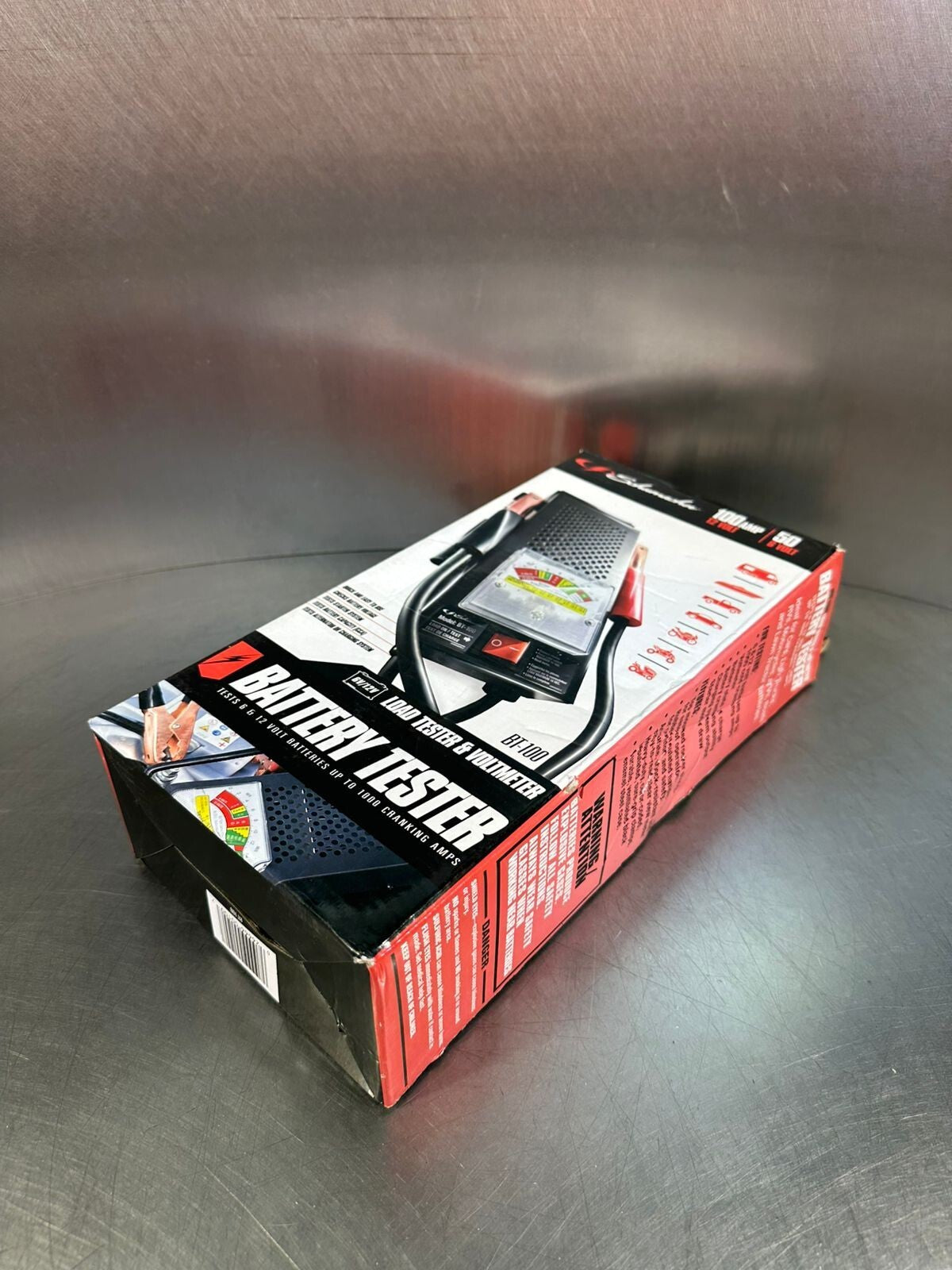 Schumacher BT-100 Battery Load Tester 6 & 12 V 100 amps Analog     (7.5.3)