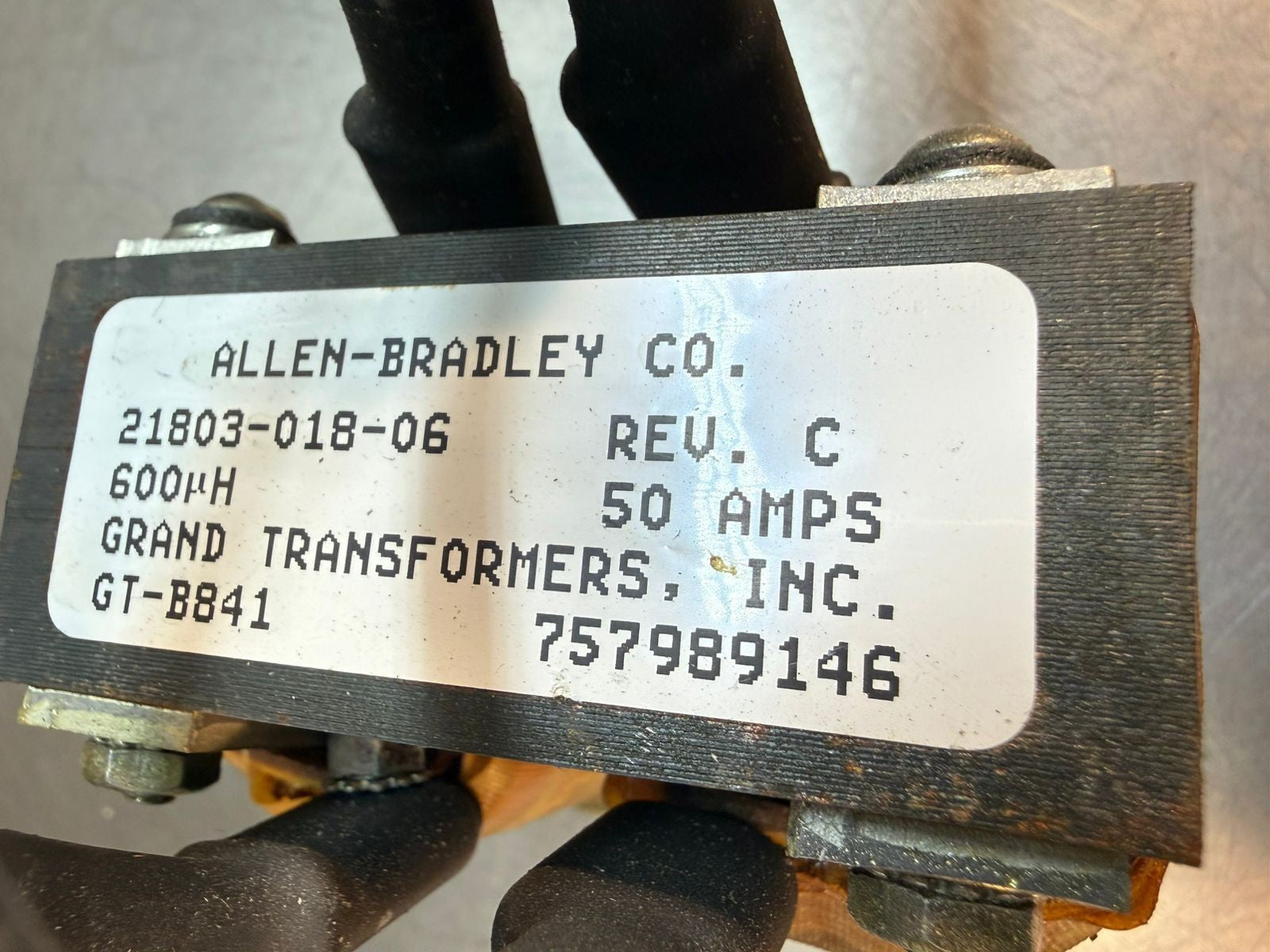 Allen-Bradley 21803-018-06 /C 50A 600Uh GT-B841                    (9.3.3)