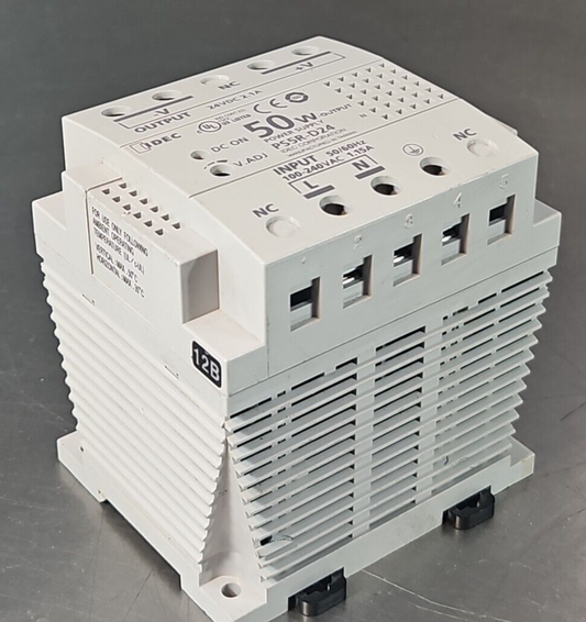 Idec - TUV - PS5R-D24 - 50W Power Supply 24VDC 2.1A                      loc4A14