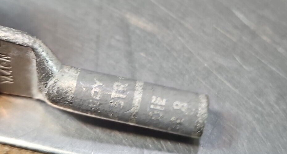 Burndy N404STRCU Copper Compression Lug Lot of 10                        Loc4D31