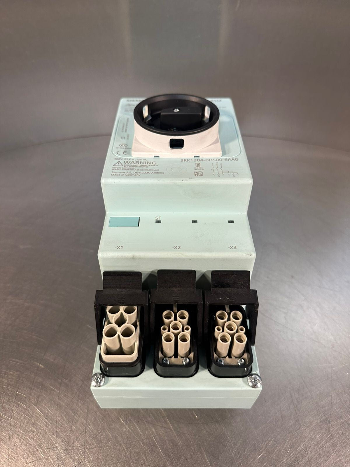 Siemens 3RK1304-0HS00-6AA0 Rsm  Disconnect Module 400V 25,0A 3ph  (4.3.4)