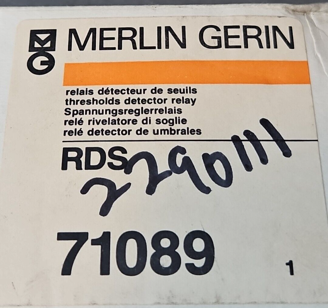 MERLIN GERIN 71089 Transient Voltage Surge Suppressor                   (BIN423)