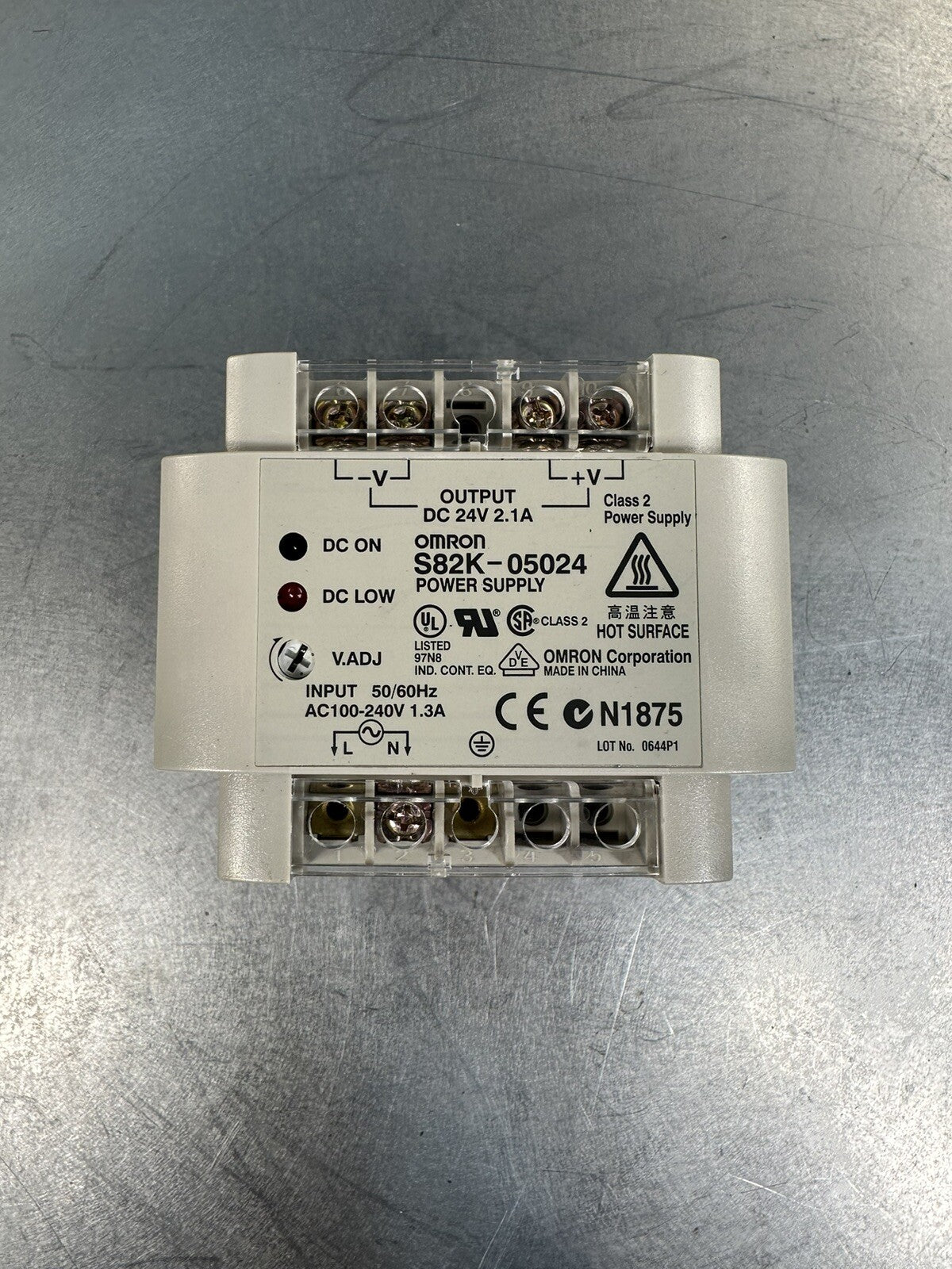 OMRON S82K-05024 POWER SUPPLY (BIN-1.1.1)