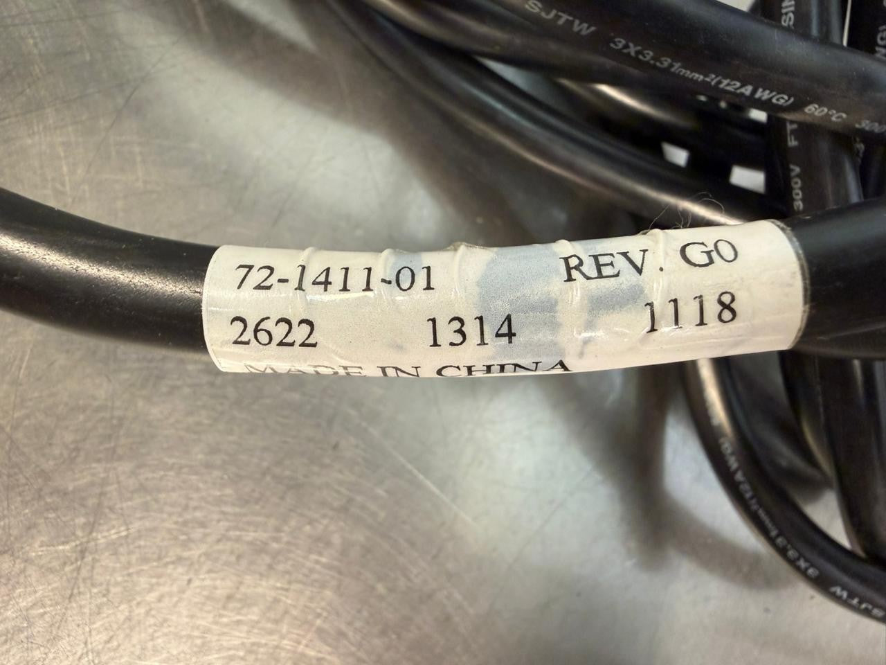 Volex 72-1411-01 VSC19 SMI  20A 250V  E62405 Server Power Cord  (7.5.1)