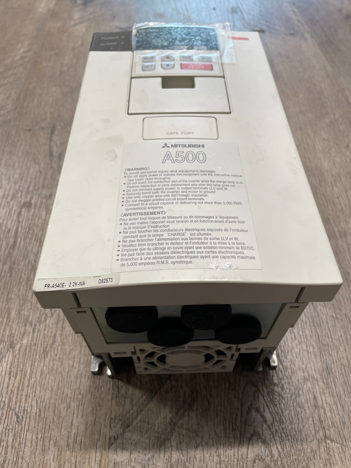 FR-A540-2.2K-NA Mitsubishi 6.7A 460V 3HP A500                                @2C