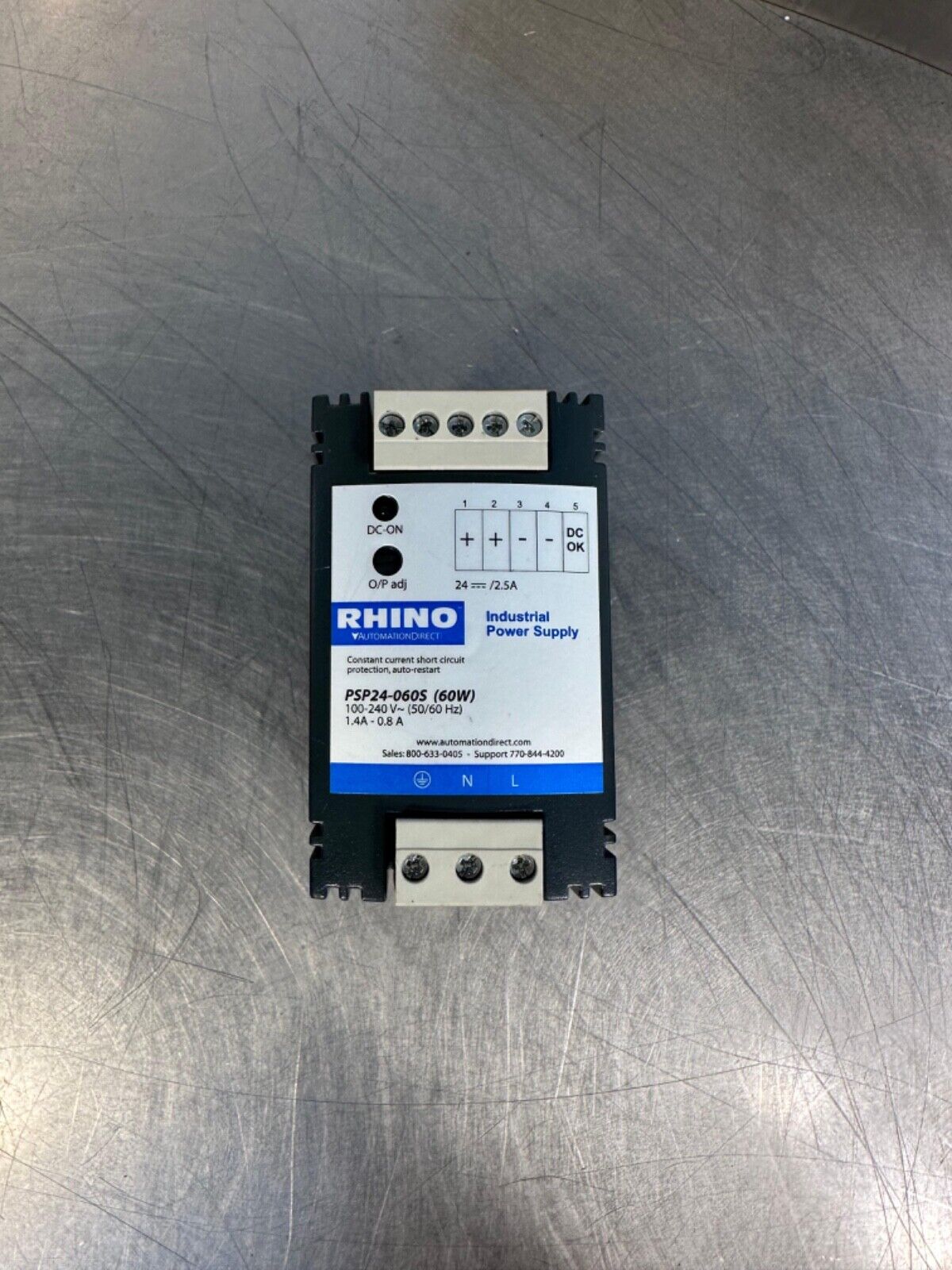Rhino Automation Direct PSP24-060S 60W (4B-32)